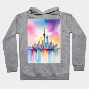 Auckland City Skytower Skyline Hoodie